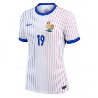 France Youssouf Fofana #19 Replica Away Shirt Ladies Euro 2024 Short Sleeve